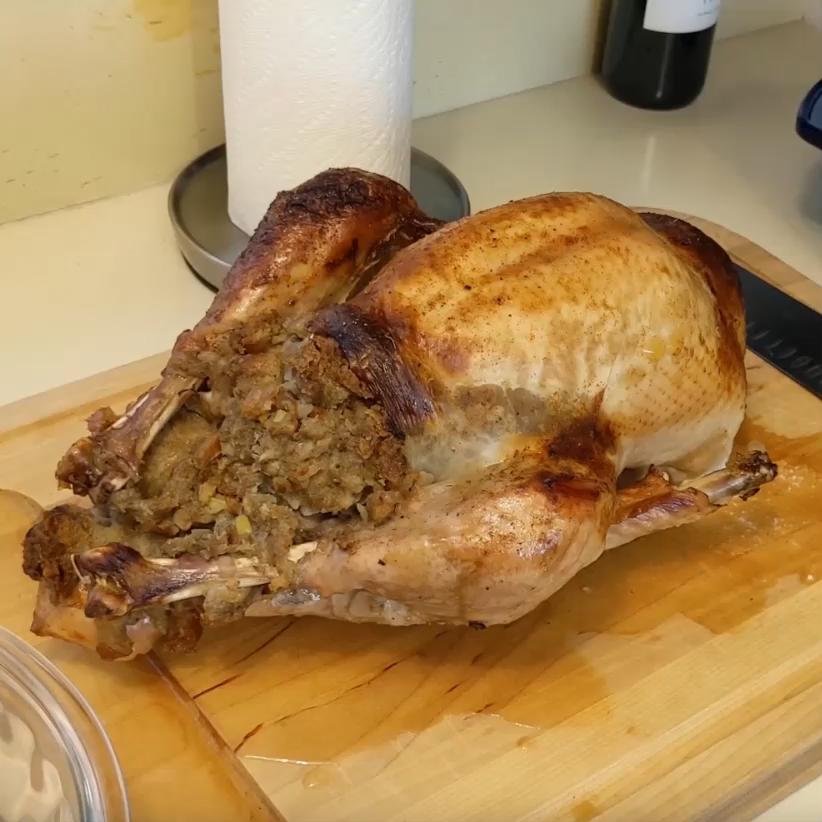 Homemade Stuffed Turkey